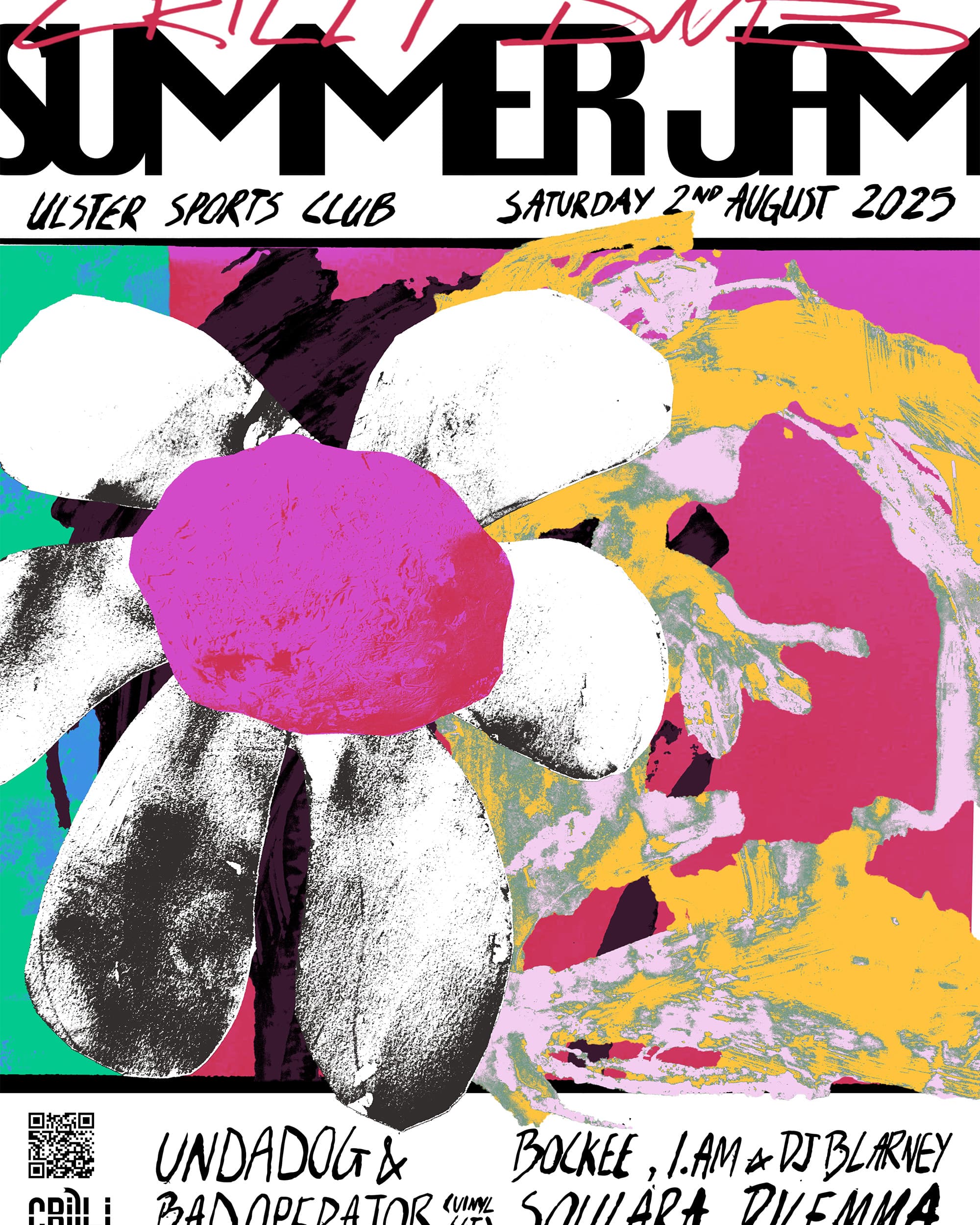 Crilli Summer Jam event poster