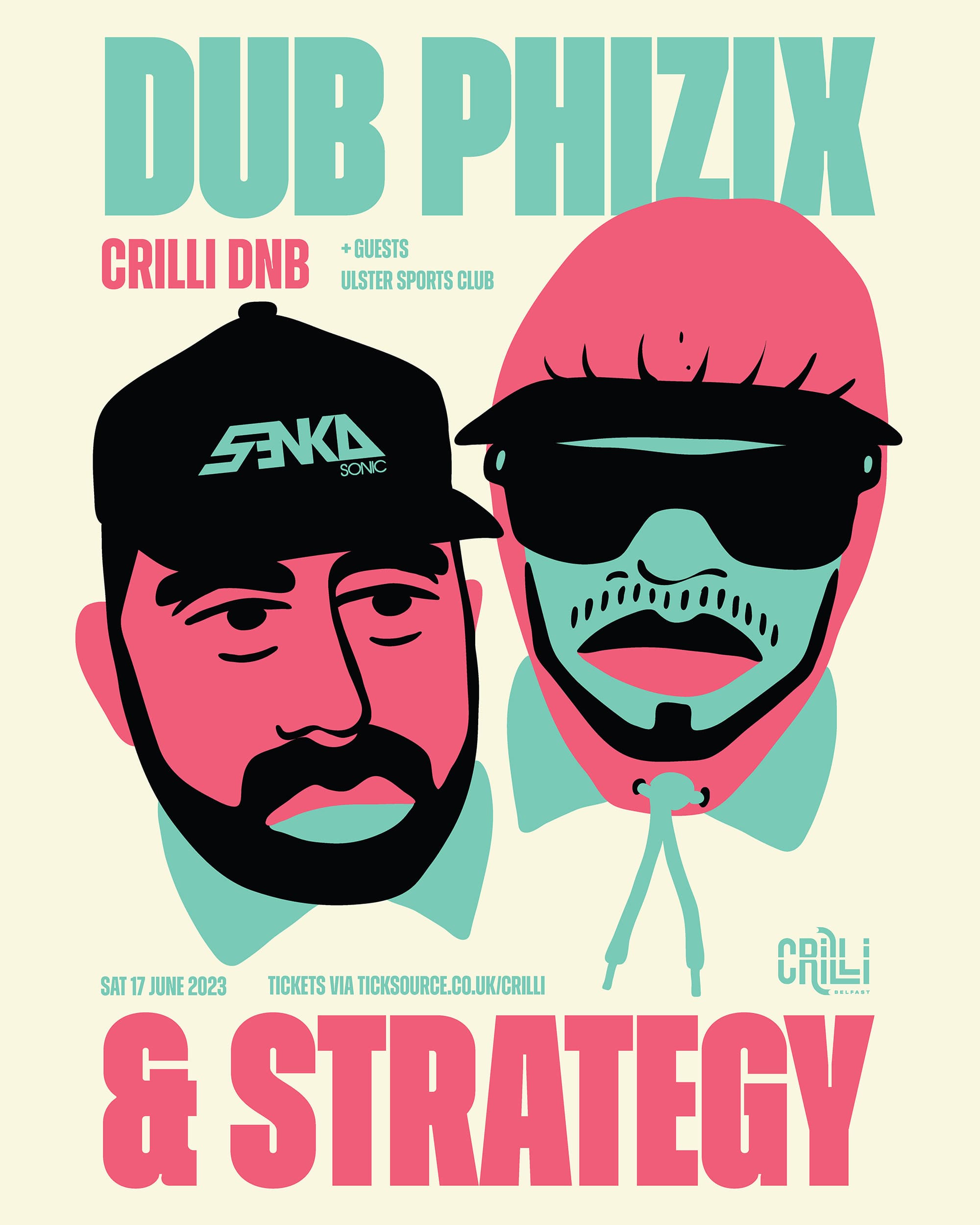Dub Phizix & Strategy event poster