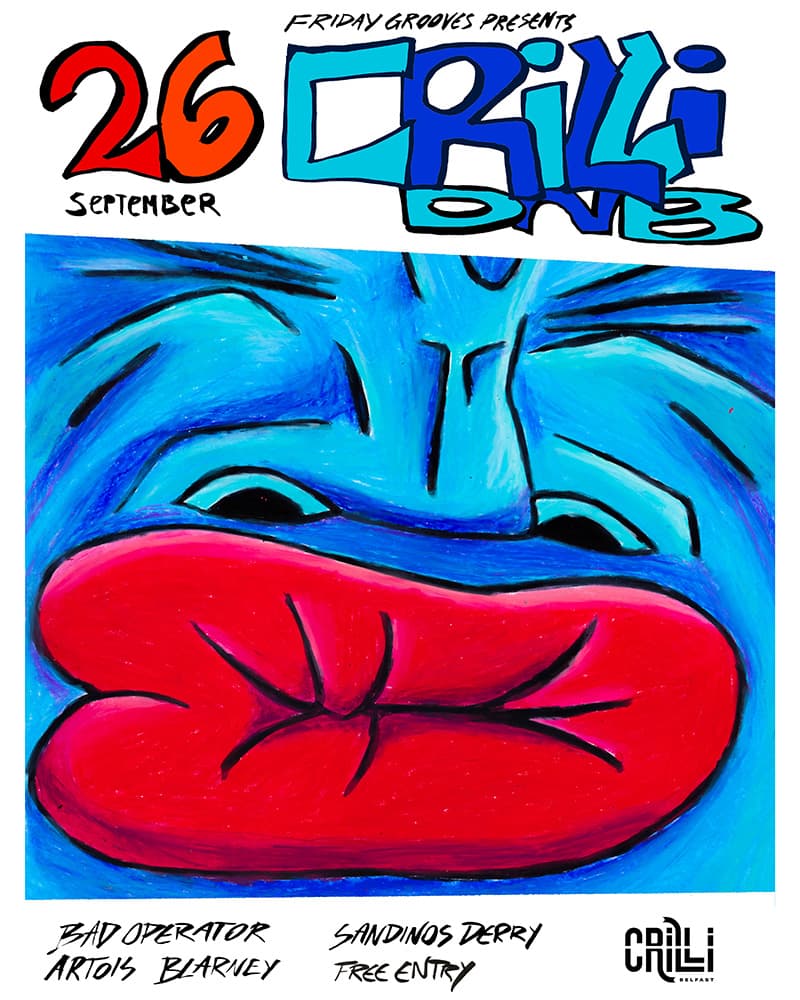 Friday Grooves Presents: Crilli event poster