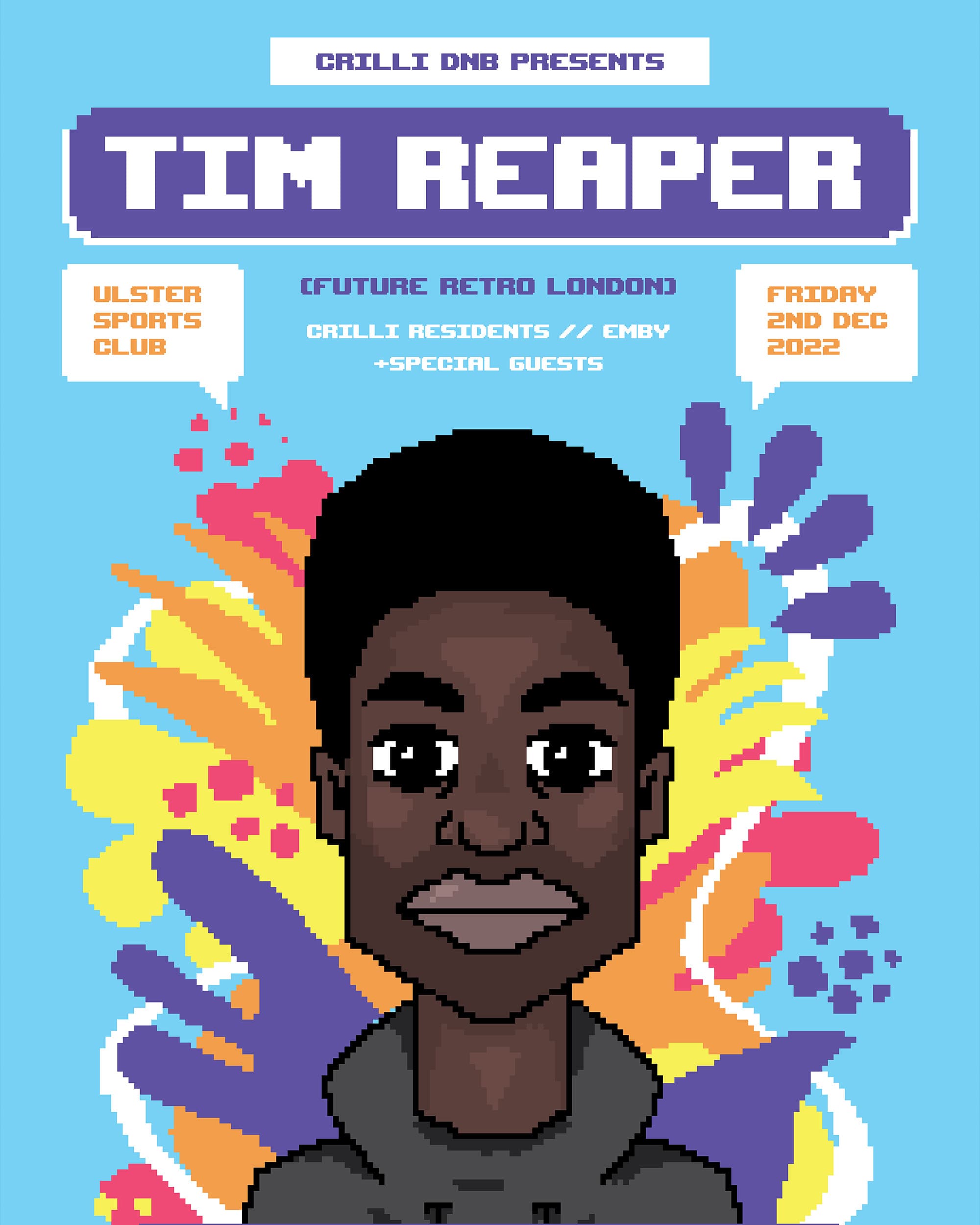 Tim Reaper event poster