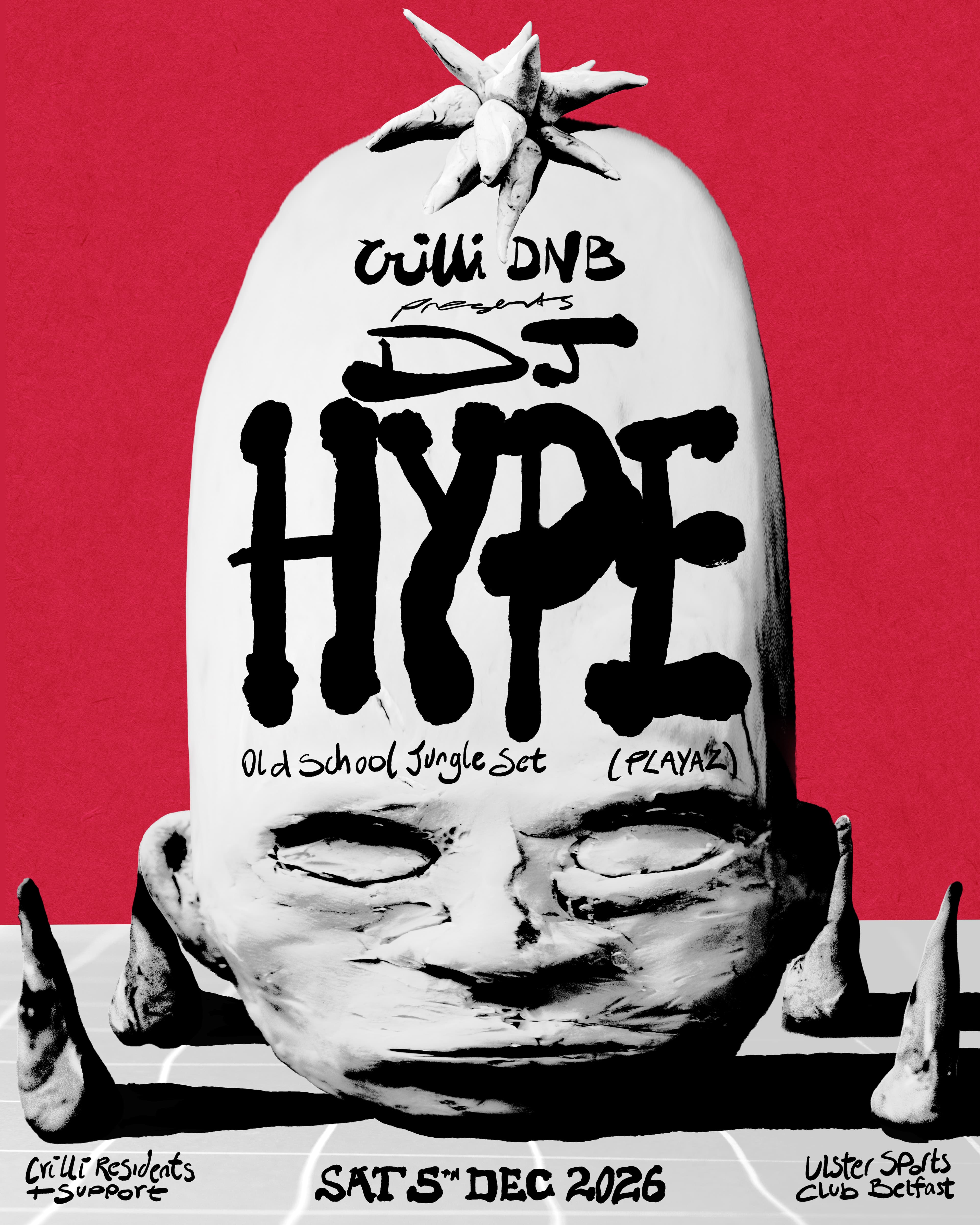 DJ Hype event poster